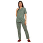Sweet Dreams Women Printed Pyjama Set Pine Green