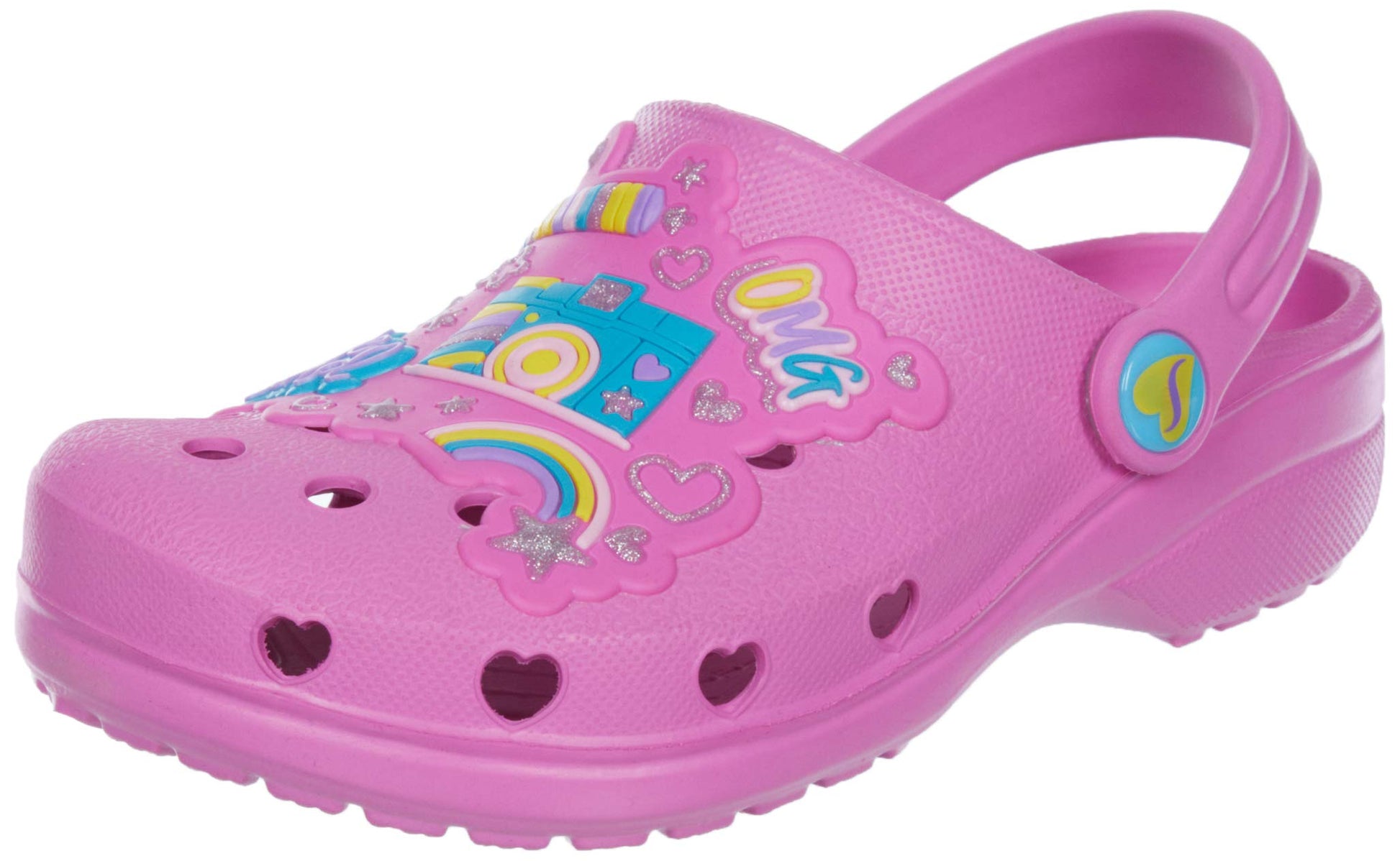Skechers Girls Heart Charmer Photobomb Sandals & Floaters