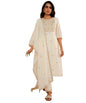 Libas WomenS Pure Cotton Kurta Sets (35219_Off White