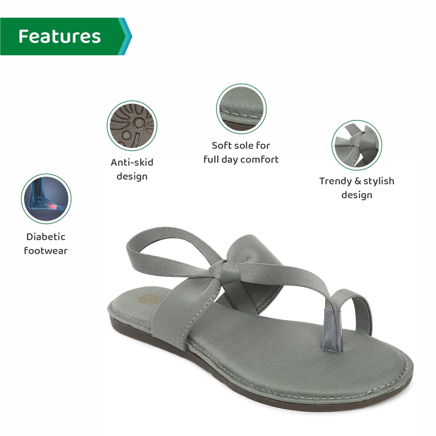 Ortho Joy Fancy Doctor Sandals|| Stylish Casual Slippers For Women