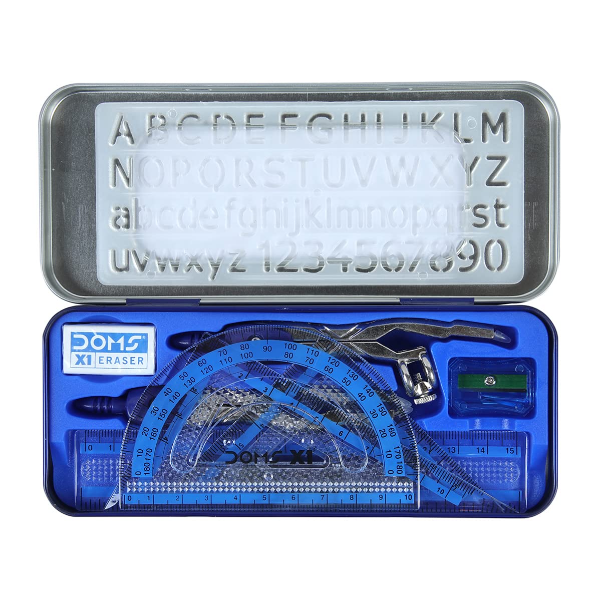 Doms X1 Premium Mathematical Drawing Instrument Box | Best In Class | Ensures Accuracy & Perfection | Geometry Box For Students