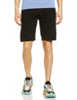 The Indian Garage Co Men Slim Fit Solid Mid-Rise Chino Shorts Black