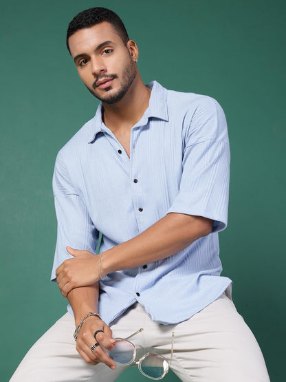 Rigo Cotton Oversized Shirts for Men | Half Sleeves Hawaiian Shirts for Men | Summer Oversized Shirts Shirt for Men | Oversized