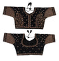 Vihu Fashion WomenS Readymade Blouse Multi Golden Codding Sequence Embroidery Work Indian Ethnic Designer Stitched Readymade Sa