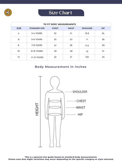 Kisah BoyS Kurta, Peach Cotton Blend, Ethnic Motifs Long Sleeves Regular Fit Mandarin Collar (9-10 Years)