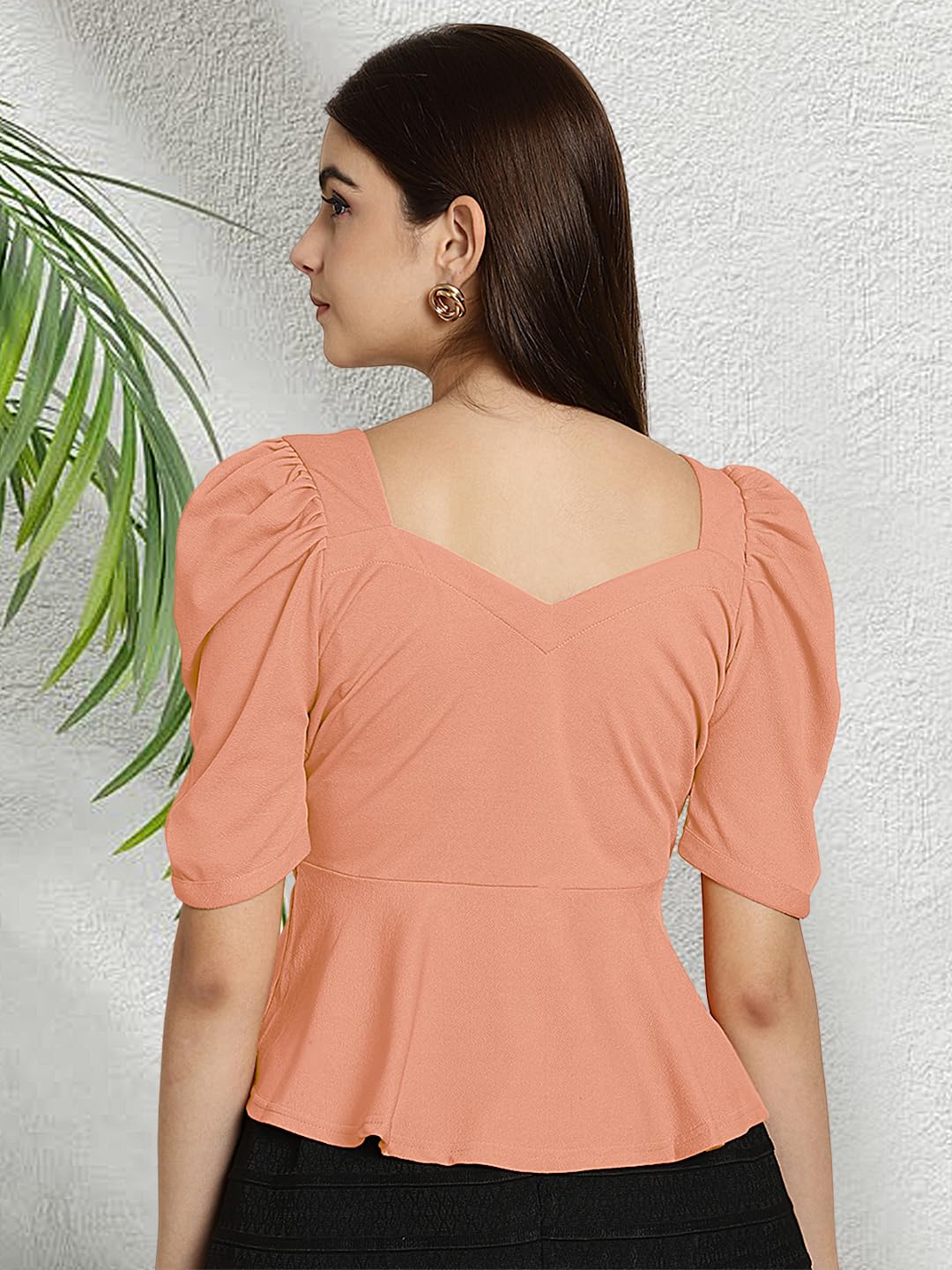 Tee Projekt Solid Stylish Casual Slim Fit Top & Tunic for Women & Girls|| Trendy Western Tops for Women