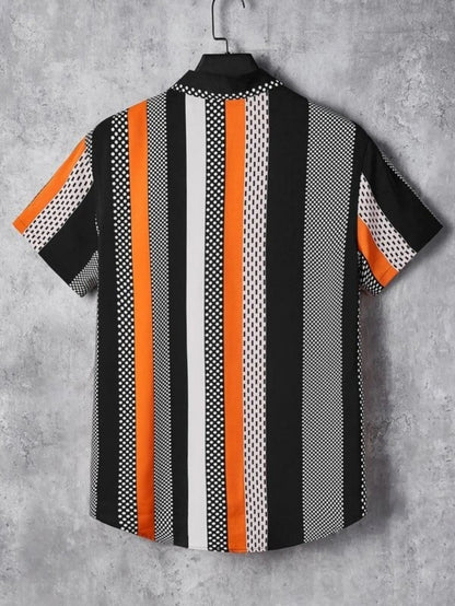 OM SAI LATEST CREATION Shirt for Men || Soft Rayon Multi Printed Shirts for Men || Short Sleeve Shirts || Lapel Collared || Perf