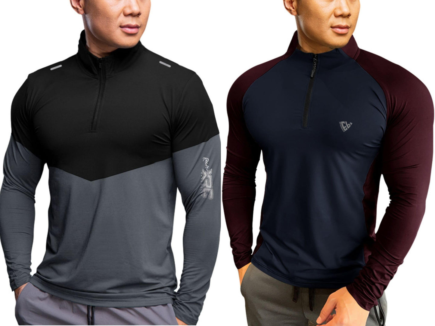 Noble Monk MenS Active Wear Regular Fit T Shirt |Full Sleeves |Casual T-Shirt For Men