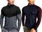 Noble Monk MenS Active Wear Regular Fit T Shirt |Full Sleeves |Casual T-Shirt For Men