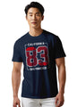 Peppyzone Mens Regular Fit T-Shirt (PZ-N-8372_Navy Blue