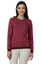 Allen Solly Women Regular Fit Printed Round Neck T-Shirt
