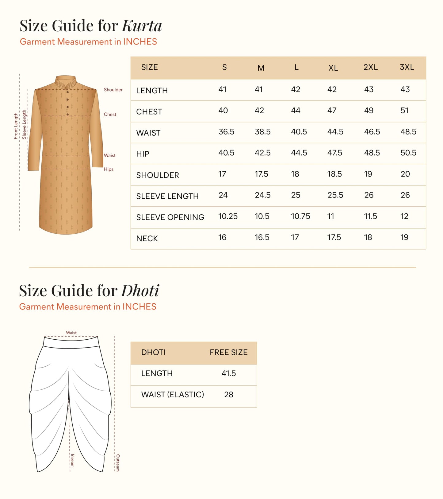 Manyavar Mens Cream Art Silk Solid Kurta Pancha Set