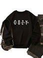 Kotty Women Full Sleeve Round Neck Pinted Sweatshirt