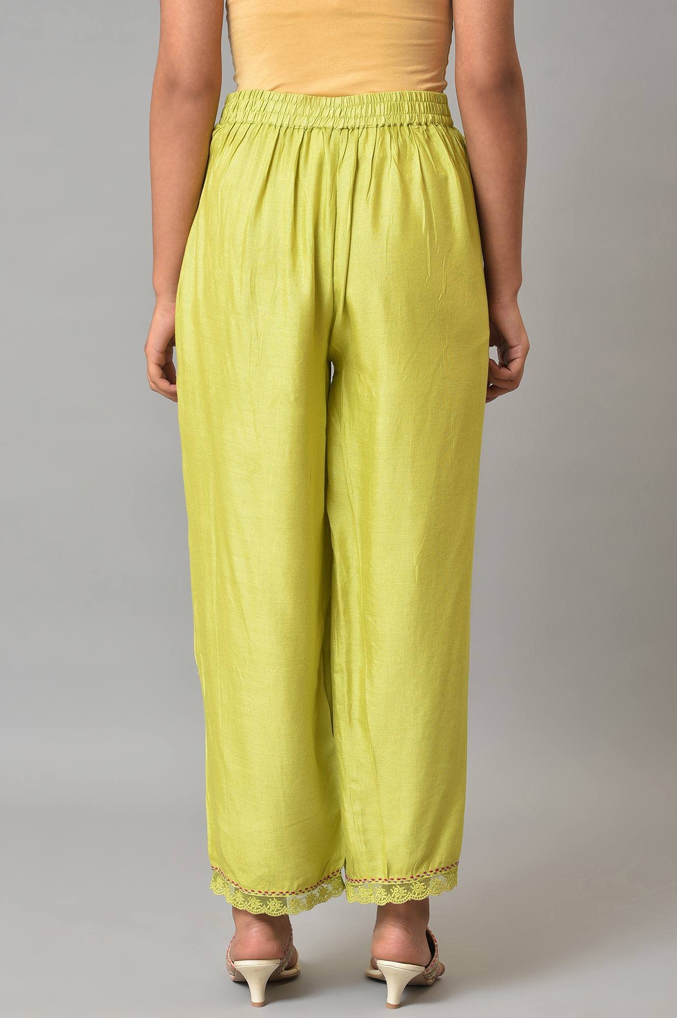 W Strechable Straight Pants For Women | Trousers For Women | W For Woman