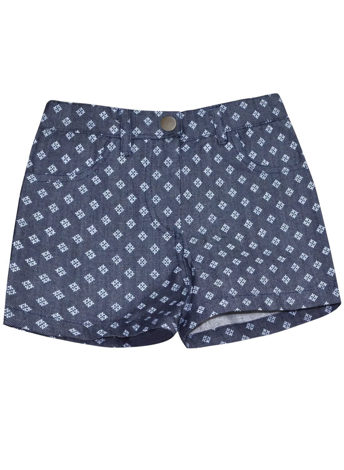 A.T.U.N. Girls Printed Denim Shorts