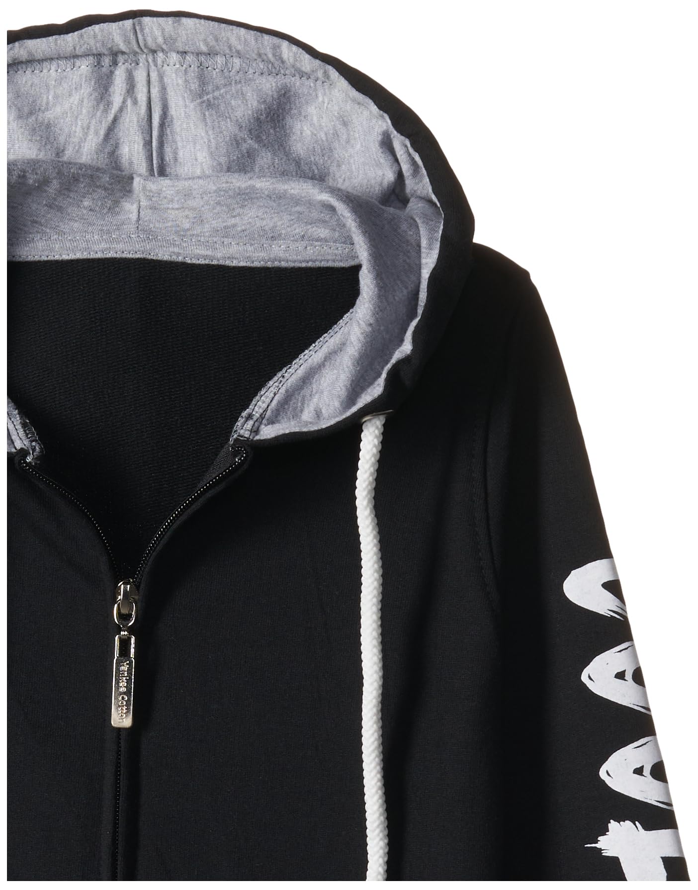 T2F Cotton Hooded Neck Regular Fit Hoodie (Boys-SS_35_Black