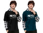Noble Monk Men Stylish Printed T-Shirt (Pack Of 2) | Full Sleeve | Hooded Neck | Combo Hoodies For Men