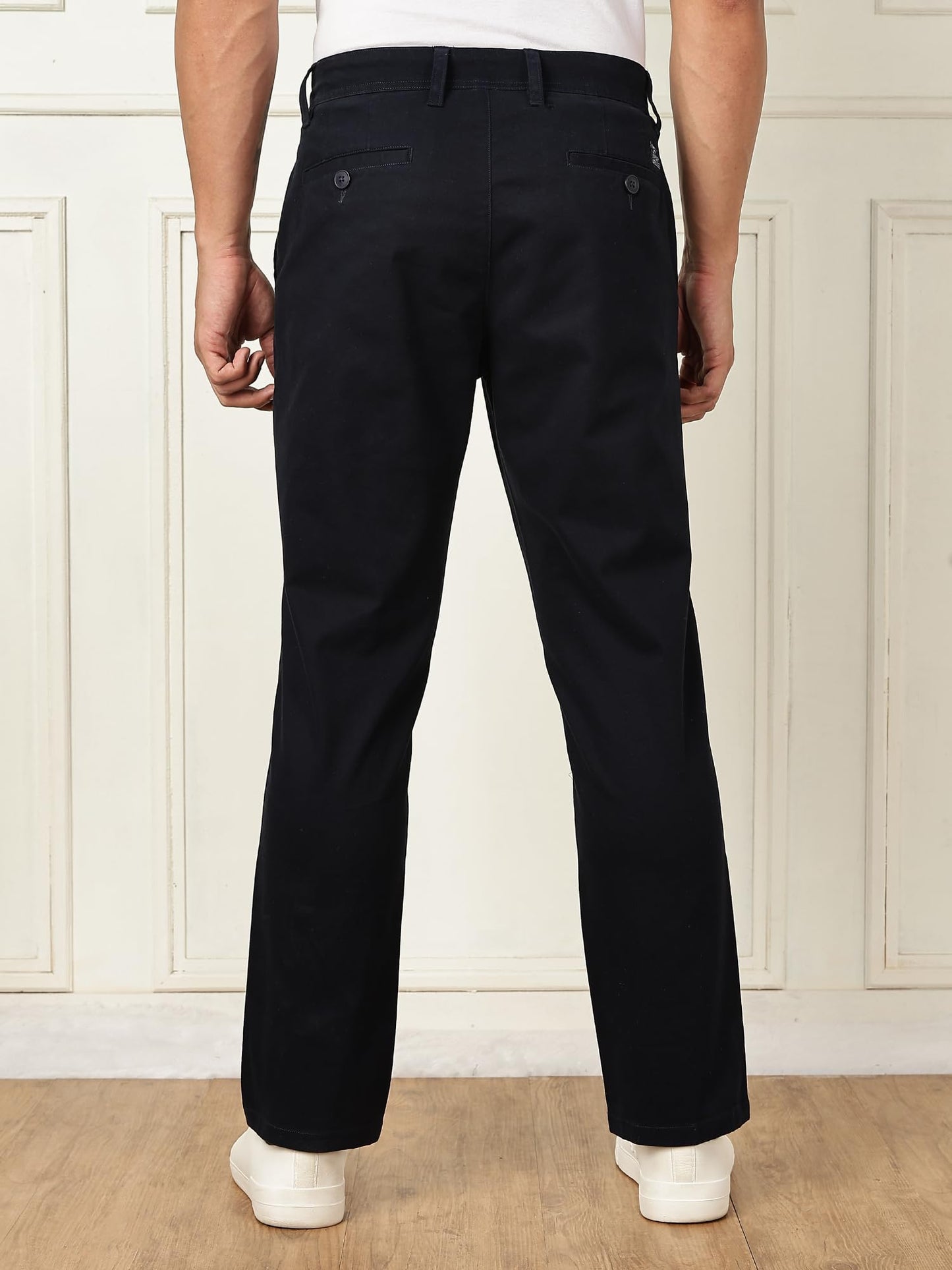 Thomas Scott Mens | Solid | Light Weight | Breathable Fabric | 4 Pockets | Regular Fit | Trouser | Chinos | Pants for Men (CCBT