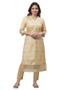 Aurelia Women's Polyester Regular Shirt (23FEA14043-505361_Impala