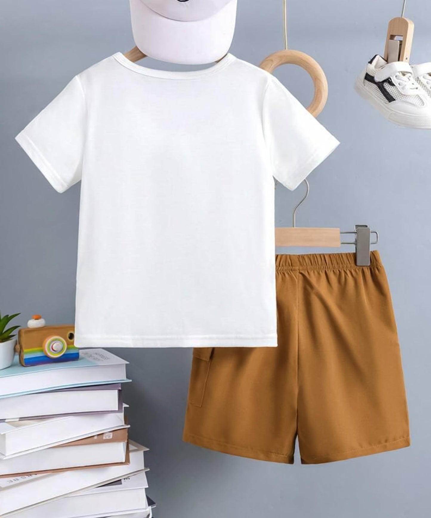 Kyda Kids100% Pure Cotton Premium Printed BoyS Tshirt And Shorts Set For Summer
