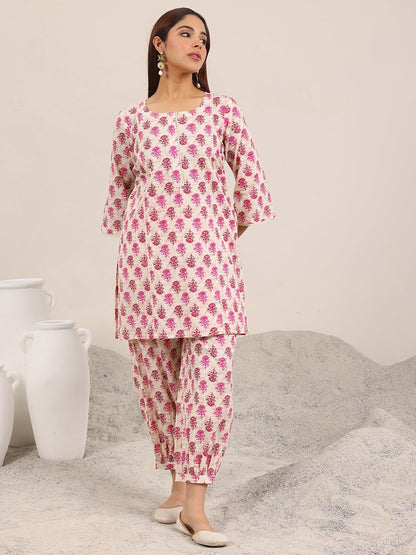 Libas WomenS Cotton Co-Ord Set (400437H