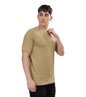 SHODOX Mens Polycotton Regular Fit Half Sleeve Solid Round Neck Tshirt for Men (Pack of 1)