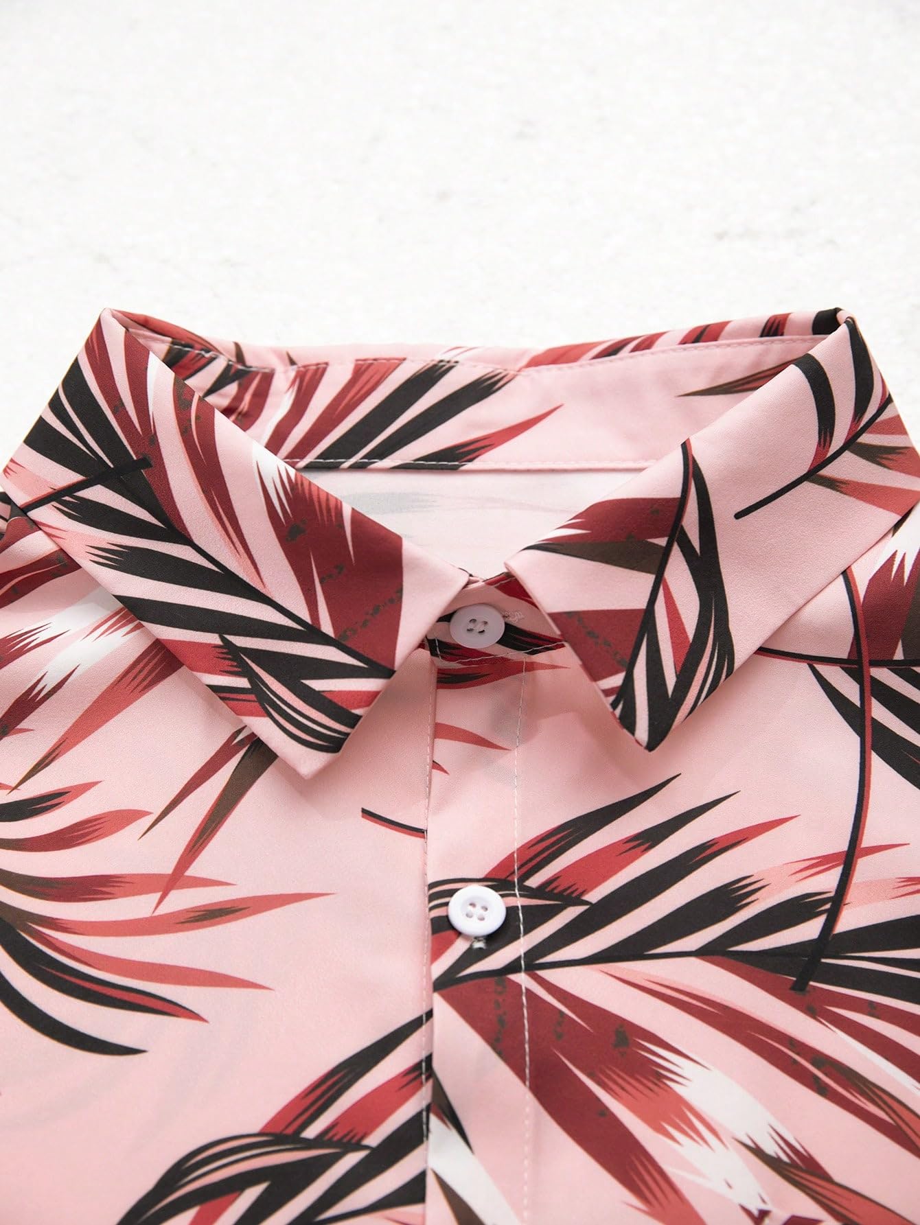 Shasmi Solid Regular Fit Fancy Casual Shirt for Men_Pink