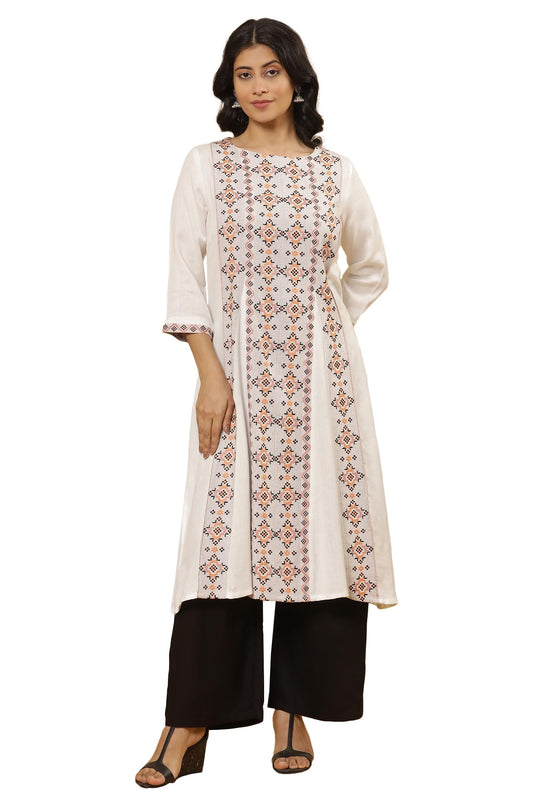 W for Woman Women's Cotton Kurta & Palazzo