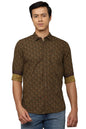 Allen Solly Men Printed Casual Full Sleeve Shirt