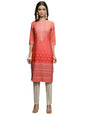 Ketch Womens Threeforth Sleeve Regular Fit Kurta Khku000463 Blue/Indigo L