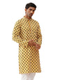 Jompers Mens Viscose Embroidered Kurta