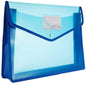 Fedus Document Holder Envelope Folder,File Storage Bag With Snap Button Transparent Plastic File For Documents File Holder/Docum