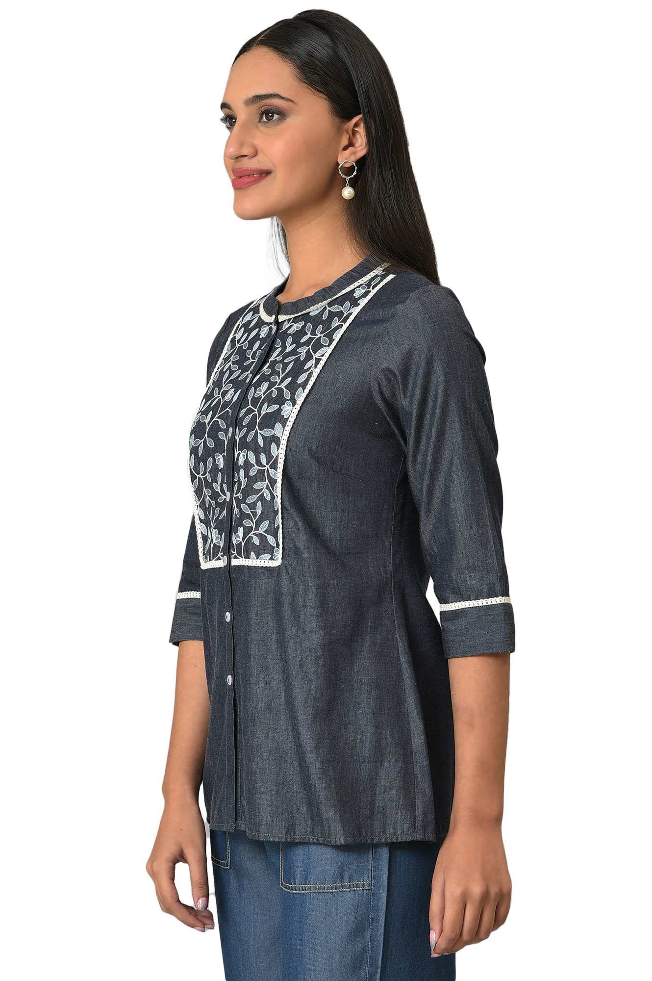 Aurelia Women's Lyocell Kurti & Pant