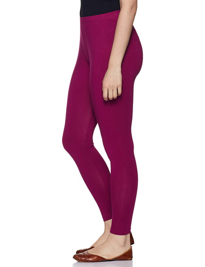 Rupa Softline 4D Cotton Stretch Comfort Ankle Leggings for Women,All-Purpose Fashion for Western, Ethnic, Sporty, and Casual Wea