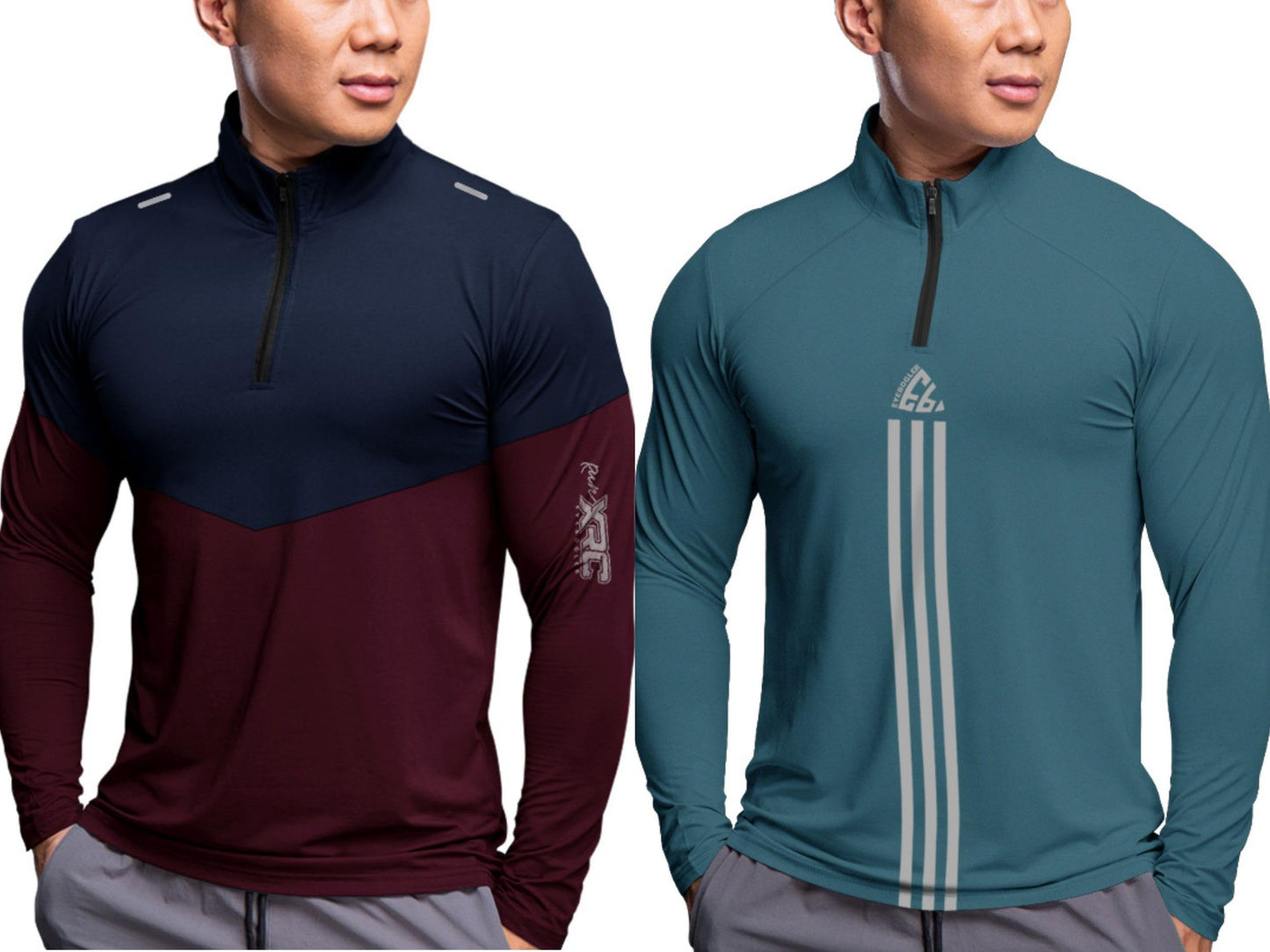 Noble Monk MenS Active Wear Regular Fit T Shirt |Full Sleeves |Casual T-Shirt For Men