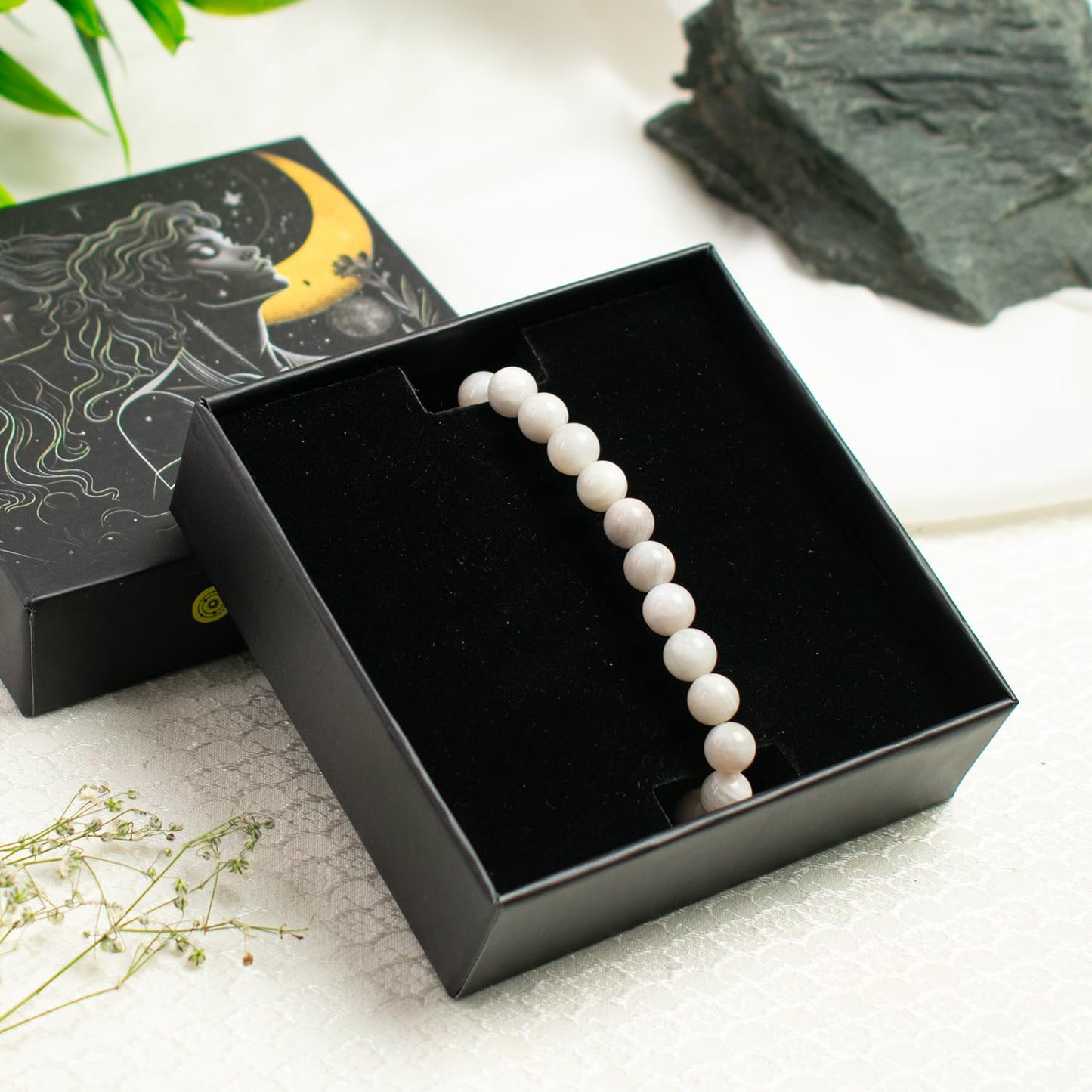 Astrotalk Moonstone Bracelet | Enhances Intuition, Emotional Balance & Inner Peace | Certified Healing Crystal Astrology Bracelet for Men & Women
