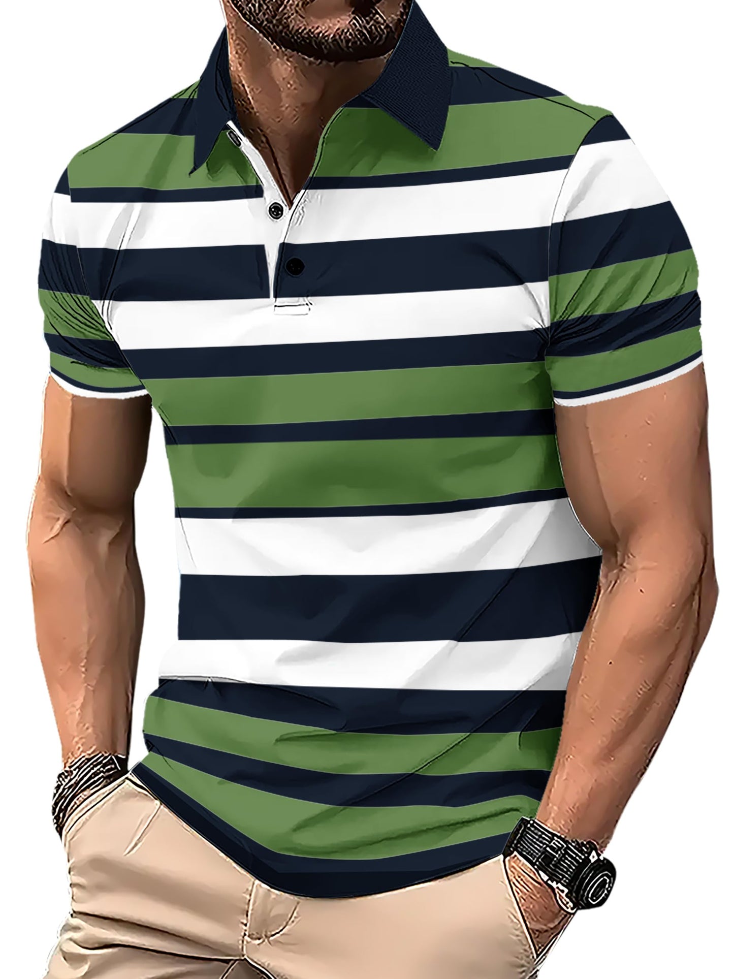 Noble Monk Regular Fit Polo Neck T-Shirt