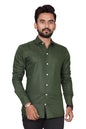 Besix Full Sleeve Green Formal Shirt For Men Cotton Regular Fit Casual - Pure Premium Branded Shirts For Men Formal Stylish Slim