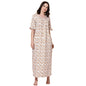 OOMPH! Cotton Blend Nighty for Womens | Night Gown | Nighty | Nightdress | Maxi Dress | Sleepwear | Gown for Women | Nighties |
