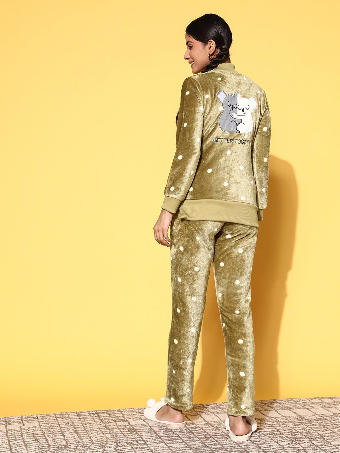 Sweet Dreams Women Printed Tracksuit
