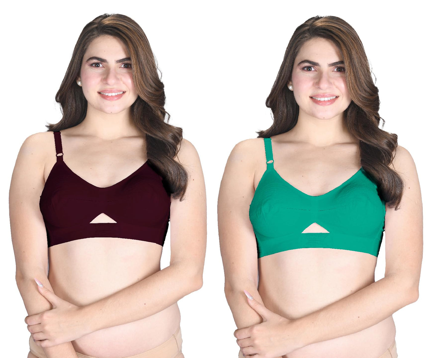 Pack Of 2 Venus Board Bottom Bra With Adjustable Strap