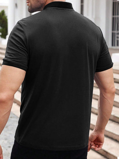Noble Monk MenS Regular Fit Polo T Shirt |Half Sleeves |Collar Tshirts | Casual T-Shirt For Men