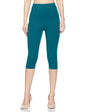 Rupa Softline Capri Leggings For Women Cotton Elastane Ultra Soft Free Size Stretch Fit