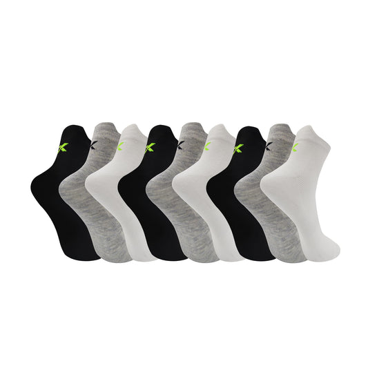 Xjarvis Rio Unisex Ankle Socks For Men & Women  Breathable & Odor-Free Cotton Socks For Gym, Running, Walking, Cycling, Daily &