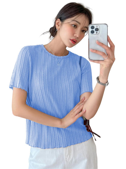 Greciilooks WomenS Fashion Tops  Crop Top, Loose Fit Oversized Shirts & Stylish Korean Tank Tops For Summer Wear
