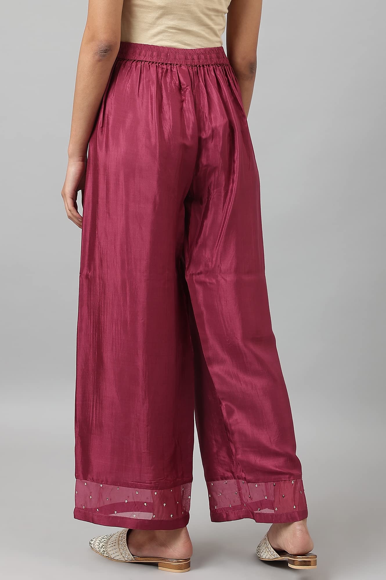 W Strechable Parallel Pants for Women | Trousers for Women | W for Woman