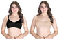 Pack Of 2 Venus Sweat Absorbent Concent Bra With Adjustable Strap