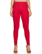 Aurelia Women'S Regular Fit Cotton Churidar Bottom (19Fea60024-600195_Pink_Large_Pink_L)