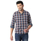 Pepe Jeans Cotton MenS Regular Fit Checked Shirts Navy, Medium