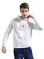 The Indian Garage Co Mens Polyester Hooded Neck Hoodie